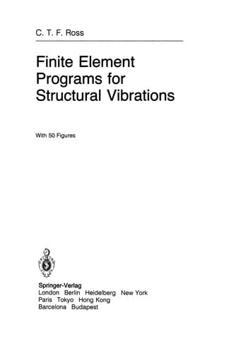 Finite Element Programs for Structural Vibrations