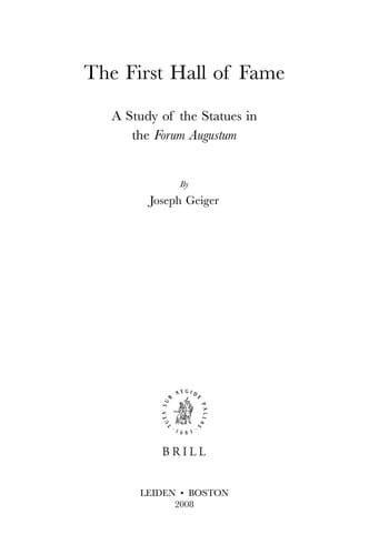 The first hall of fame