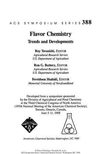 Flavor chemistry