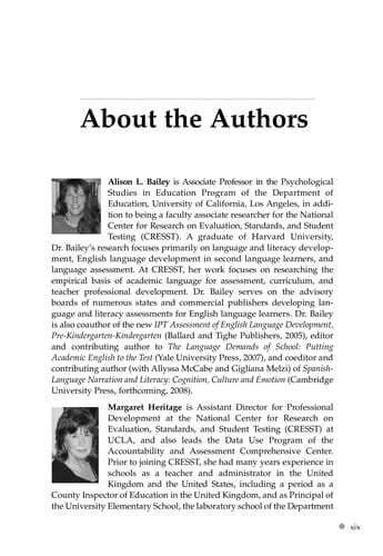 Formative assessment for literacy, grades K-6