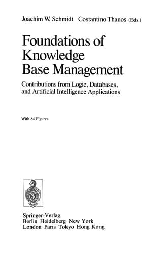 Foundations of Knowledge Base Management