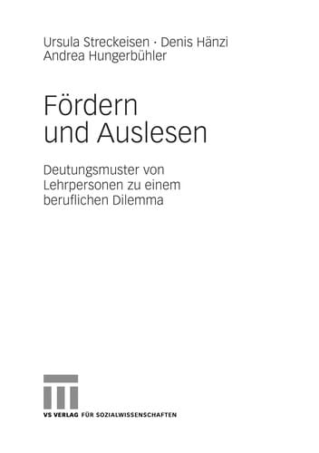 Fördern und Auslesen