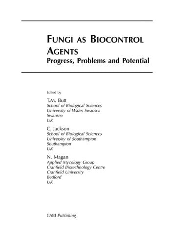 Fungi as biocontrol agents