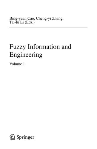Fuzzy information and engineering