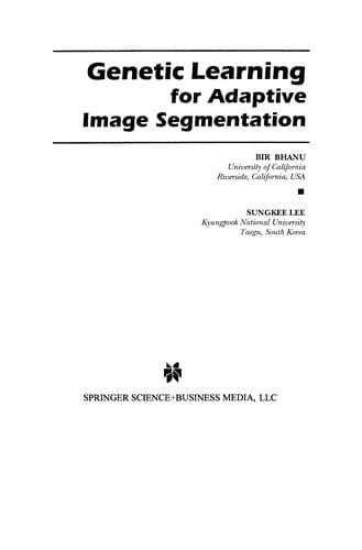 Genetic Learning for Adaptive Image Segmentation