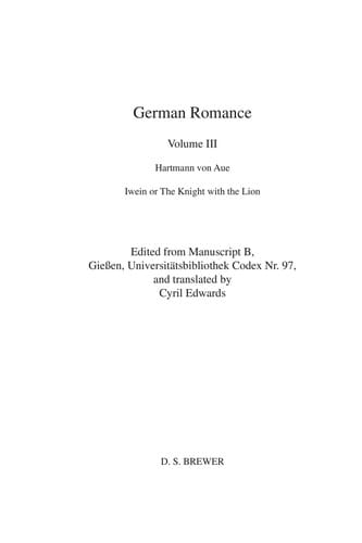 German romance