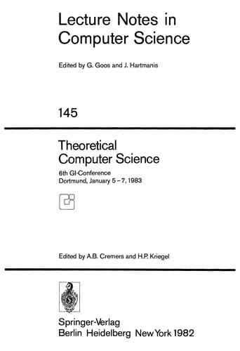 Theoretical computer science