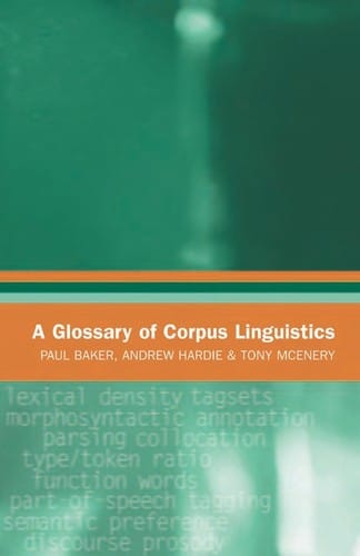 GLOSSARY OF CORPUS LINGUISTICS
