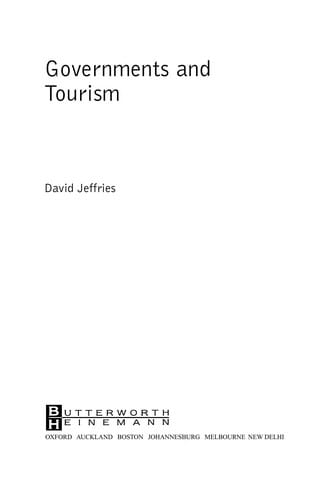 Governments and Tourism
