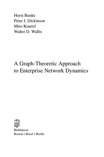 A graph-theoretic approach to enterprise network dynamics