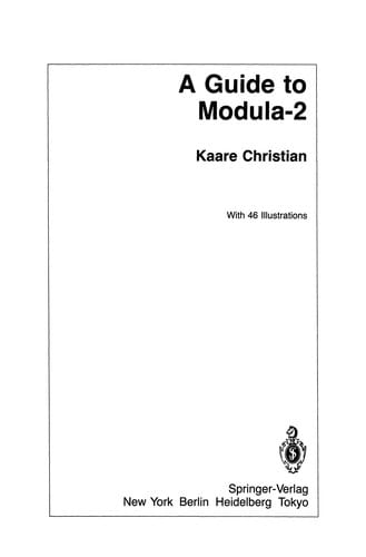 A Guide to Modula-2