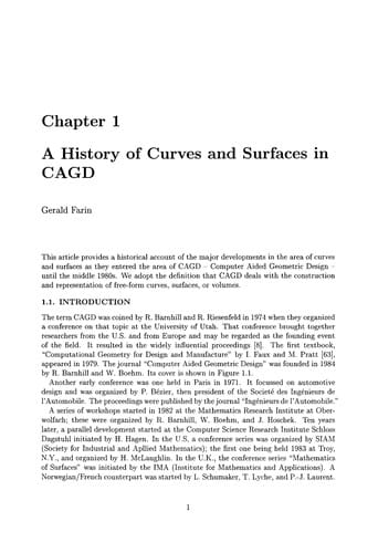 Handbook of computer aided geometric design