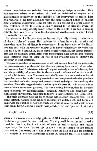 Handbook of econometrics