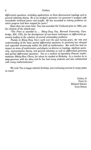 Handbook of geometric analysis