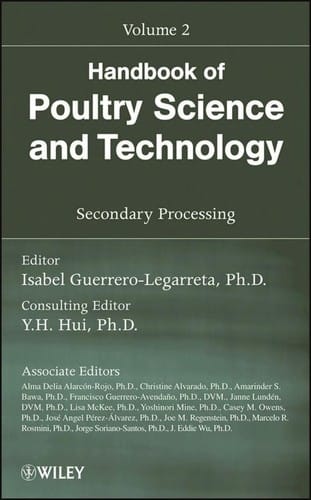 Handbook of poultry science and technology