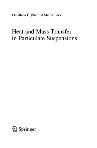 Heat and Mass Transfer in Particulate Suspensions