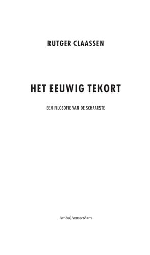 Het eeuwig tekort