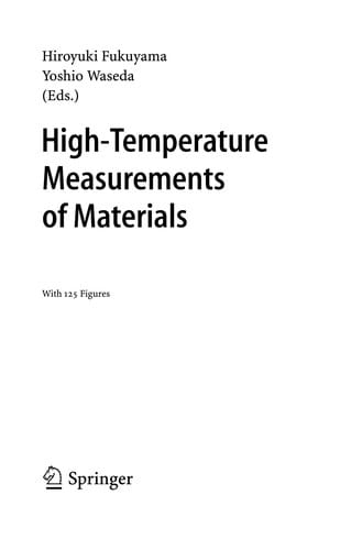 High-Temperature Measurements of Materials