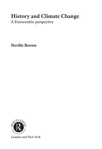 History and climate change