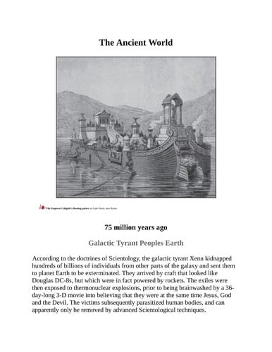 History without the boring bits