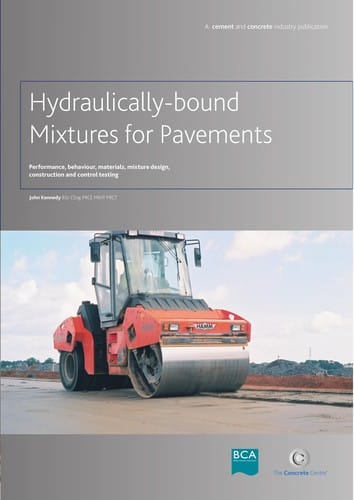 Hydraulically-bound mixtures for pavements