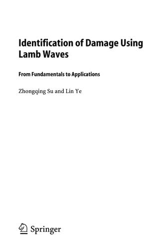 Identification of Damage Using Lamb Waves