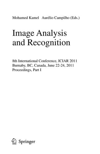 Image Analysis and Recognition
