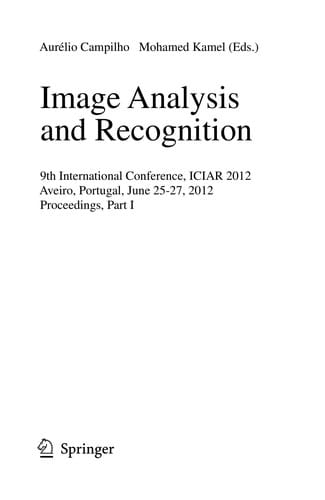 Image Analysis and Recognition