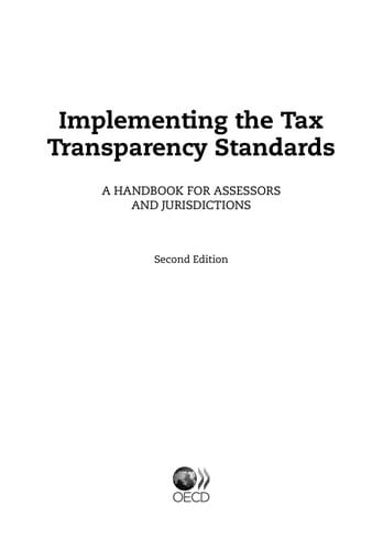Implementing the tax transparency standards