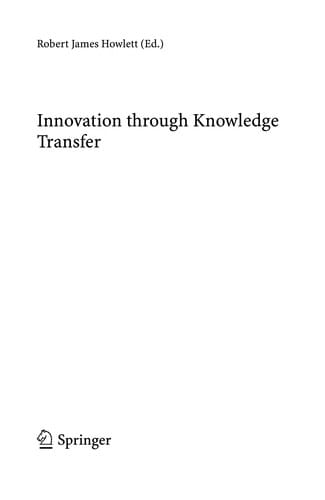 Innovation through Knowledge Transfer
