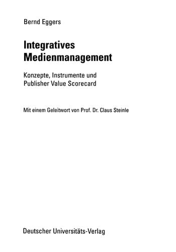 Integratives Medienmanagement