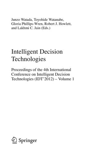 Intelligent Decision Technologies