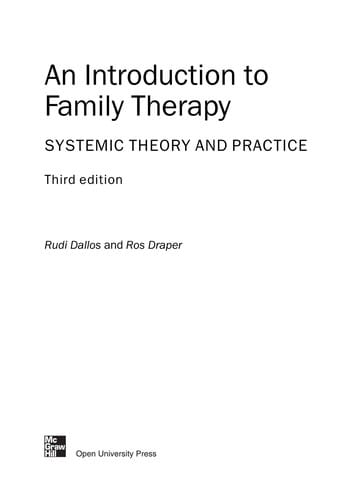 An introduction to family therapy