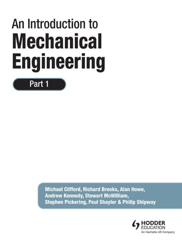 An introduction to mechanical engineering