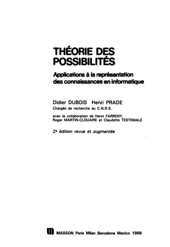 Théorie des possibilités