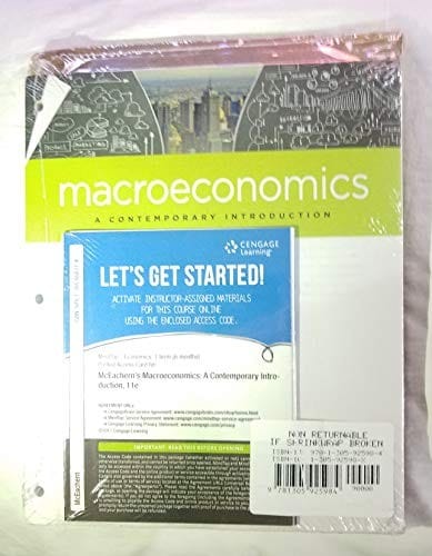 Macroeconomics- A Contemporary Introduction - Instructor's Edition - 11e