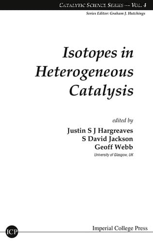 Isotopes in heterogeneous catalysis