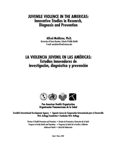 Juvenile Violence in the Americas