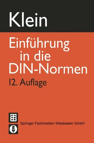 Klein Einführung in die DIN-Normen