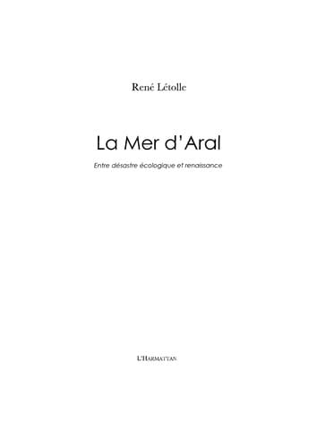 La mer d'Aral