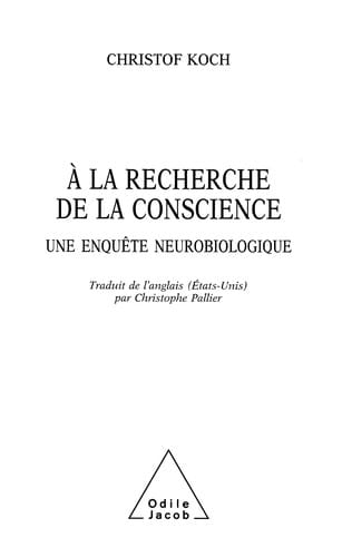 À la recherche de la conscience