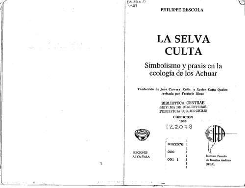 La selva culta