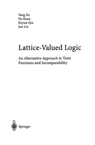Lattice-valued logic