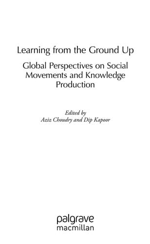 Learning from the ground up