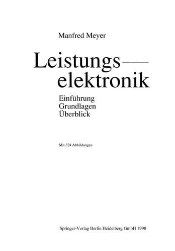 Leistungselektronik