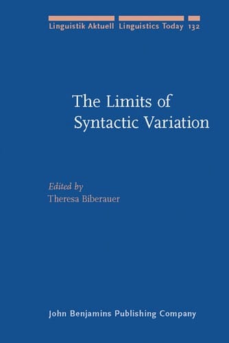 The limits of syntactic variation