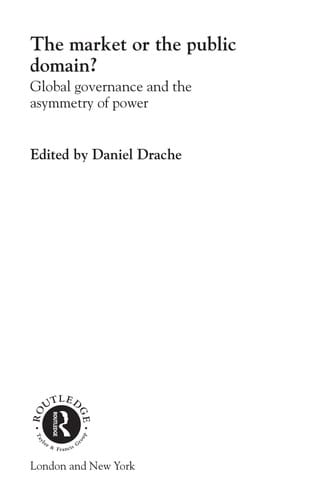 The market or the public domain?