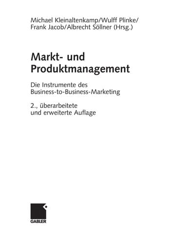 Markt- und Produktmanagement