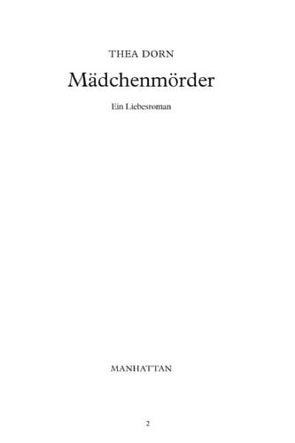 Mädchenmörder