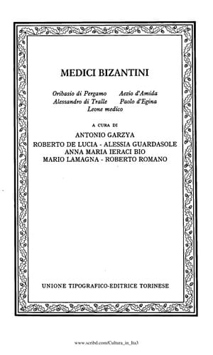Medici bizantini